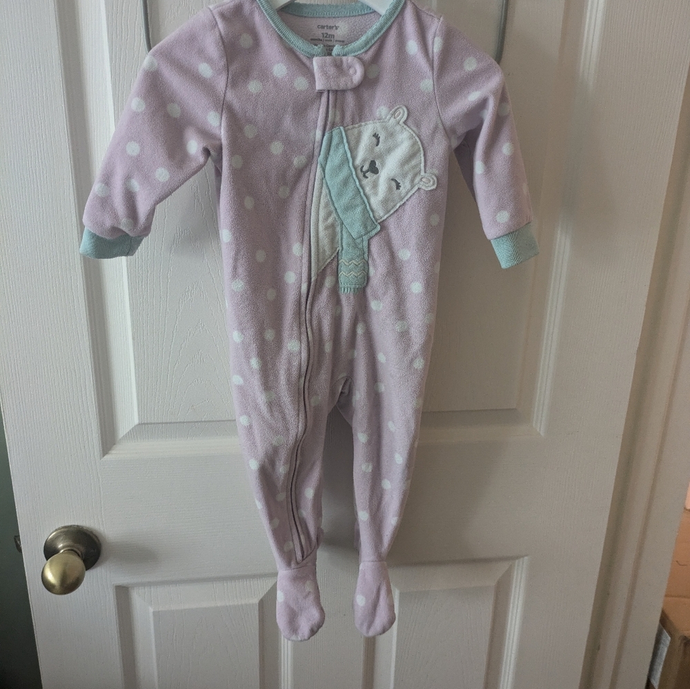 Carter's Fleece Footie Pajamas